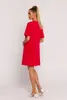 Made of Emotion Damenkleid in A-Linie Pebhar M788 rot XXL Produktbild-Vorschau 4