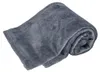 ARÔME HOME Microfleece deken, grijs-zwart Productafbeelding-voorbeeld 1