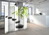 5-teiliger Einseitiger Vlies Paravent - Zen Stones II Produktbild-Vorschau 2