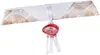 A rolled-up scroll with a decorative pattern, tied with a ribbon and sealed with a red wax seal. Voir les images du produit
