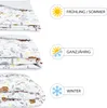 Einschlagdecke Babyschale Baby Decke 90x90 cm - Fußsack Produktbild-Vorschau 4