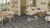 PVC Vinyl CV Belag (10€/m²) 200 x 200 cm Holz Grauland in 2 Produktbild-Vorschau 1