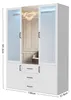 Armoire UnboxG de 130 cm avec éclairage LED, armoire à 4 Voir les images du produit 4