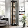 K-Möbel Glasvitrine Stehend (176x37x33cm) -  Germany - Produktbild-Vorschau 1