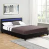 Juskys Polsterbett Paris 120 x 200 cm mit LED, Lattenrost & Produktbild-Vorschau 14