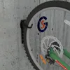 Klappbarer Fahrrad- & Scooter-Wandhaken – Tragkraft 30 kg, Produktbild-Vorschau 6