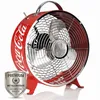 Retro Tischventilator Metall Cola Design 26cm Schreibtisch Produktbild-Vorschau 1