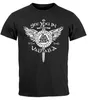 Herren T-Shirt See you in Valhalla Schwert Runen Odin Produktbild-Vorschau 2
