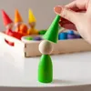 Montessori-Spielzeug „Regenbogen Steckpuppen in Tassen mit Produktbild-Vorschau 10
