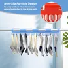 6 Stück Socken Aufhänger Für Wäscheständer, Sockenhalter Produktbild-Vorschau 4