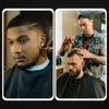 Friseurumhang Barber Umhang Schwarz Lang Gross Wasserdicht Produktbild-Vorschau 4