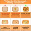 300 Stück Backpapier für Heißluftfritteuse Kompatibel mit Produktbild-Vorschau 4