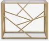 Eingangstisch modernes Design 100x40x78cm mit Glasplatte Produktbild-Vorschau 1