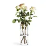 Sagaform-Vase, 11 x 20 cm, Glas/Metall, Silber, Geschenkbox Produktbild-Vorschau 4