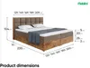MEBLINI Boxspringbett mit Bettkasten - Gepolstert Produktbild-Vorschau 7