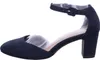 Tamaris Damen Pumps Fesselriemen Blockabsatz samtige Haptik Produktbild-Vorschau 26