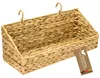 Hängekorb geflochten aus nachhaltiger Wasserhyazinthe Aufbewahrungskorb zum Aufhängen 40 x 15 x 15 cm Produktbild-Vorschau