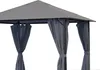 4 Seitenteile für Pavillon Nizza 3x3m Seitenwand Grau Produktbild-Vorschau 6
