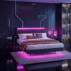BEALIFE Polsterbett 160x200 cm mit USB-Ladung, LED-Licht & Produktbild-Vorschau 1