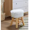 Sitzhocker mit kleiner Polsterung a la Fell, Universalsitz Produktbild-Vorschau 7