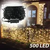 XINZI LED víla světla - 50m 500 LED, teplá bílá, 8 režimů, Náhled obrázku produktu 2