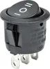 Schwarzer Kipphebel-Schalter 12V 230V Rund ON-OFF-ON Produktbild-Vorschau 2