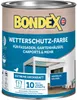 Bondex Wetterschutz-Farbe Azurblau - Ral5009 0,75 L - Produktbild-Vorschau 1