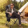 KOMFOTTEU, skladacia turistická stolička, nosnosť do 200 kg Náhľad obrázku produktu 9