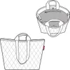 Reisenthel Classic Shopper XL, torba materiałowa, czarna, Podgląd zdjęcia produktu 4