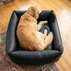 4L Textil Mario Orthopädisches Hundebett aus Kunstleder Produktbild-Vorschau 11