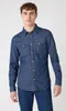 Wrangler Western Camicia a maniche lunghe Blu XL Uomo Blu Anteprima dell’immagine prodotto 3