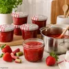 100 pots 230 ml To 82 bois cœur rouge avec couvercle et Voir les images du produit 4