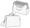 reisenthel duffelbag M Rhombus Black vielseitige Produktbild-Vorschau 13