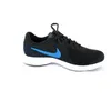 A single black Nike sneaker with a blue swoosh logo and white sole is shown against a white background. Produktbild-Vorschau