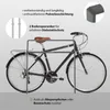 Fahrradanlehnbügel 114 x 77 cm Flachstahl 13 mm Anthrazit Produktbild-Vorschau 3