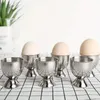 Eierbecher Edelstahl 6er Set 5,3 cm hoch 4,8 cm Durchmesser Produktbild-Vorschau 1