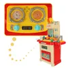 Kinderspielzeug Küche Ofen Brenner Lichter + Zubehör Produktbild-Vorschau 12