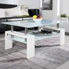 Tavolino Alana, bianco, 60 cm di larghezza, 45 cm di Anteprima dell’immagine prodotto 2
