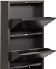 Scarpiera in metallo a 3 ante - 50 x 15 x 103 cm - Anteprima dell’immagine prodotto 8