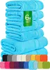 etérea Frottier Handtuch Baumwolle 6 teilige Set Produktbild-Vorschau 1