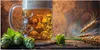 Küchenrückwand Spritzschutz Glas mit Motiv Bierkrug 40 x 40 Produktbild-Vorschau 3