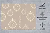 MuchoWow® Mauspad Mousepad London - Uhr - Muster - Vintage Produktbild-Vorschau 2