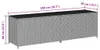 vidaXL Gartenbox Poly Rattan 200x50x60 cm Grau Produktbild-Vorschau 7