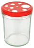 25er Set Sturzglas 435 ml To 82 Fliegenpilz Deckel rot weiß Produktbild-Vorschau 2