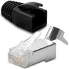 10x Netzwerkstecker CAT 7 6A RJ45 LAN Netzwerk Crimp Produktbild-Vorschau 18