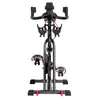 A front view of an indoor cycling bike. Voir les images du produit