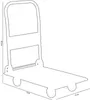 Plattformwagen Cargo Point klappbar, 150 kg Produktbild-Vorschau 3