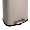 SVITA TQ30 Mülleimer taupe 30L Treteimer Abfallbehälter Produktbild-Vorschau 4