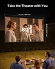 People enjoying a movie outdoors on a projector screen. Voir les images du produit