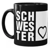 Kaffee-Tasse Schwesterherz Geschenk-Tasse Keramiktasse Produktbild-Vorschau 2